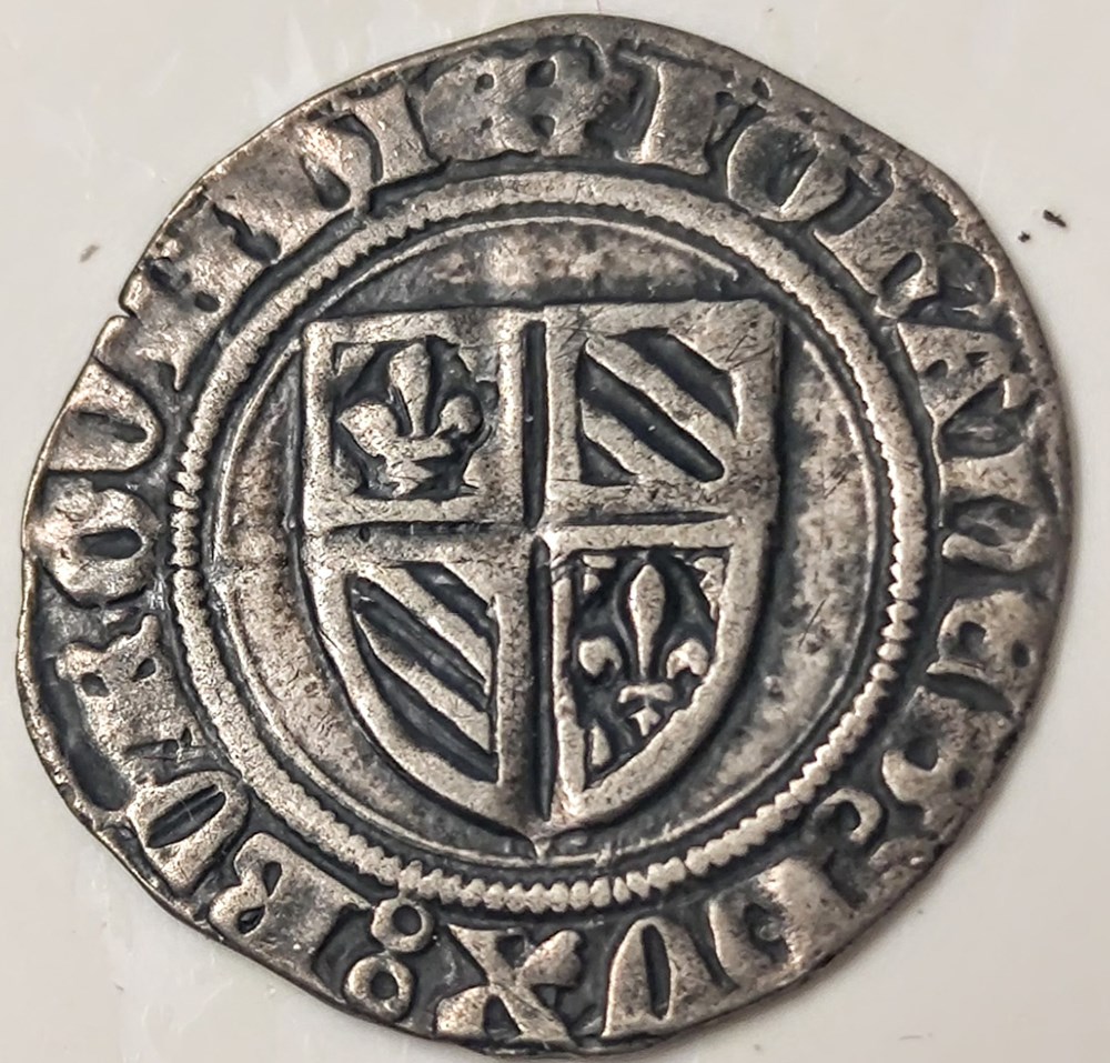 monnaies europe medievale france feodales jean sans peur 1404 1419 grand blanc