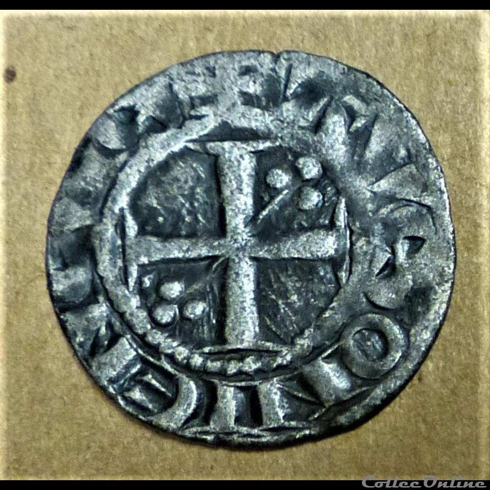 monnaies europe medievale a france feodales hugues iv 1218 1272 denier