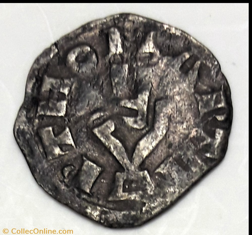 DENIER anonyme de Besançon monnaie europe medievale denier anonyme de besancon