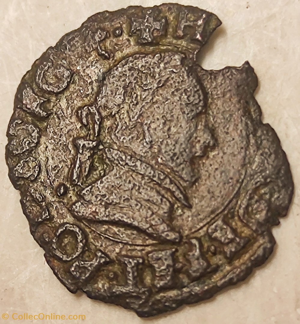 monnaies europe medievale a france henri iii denier tournois