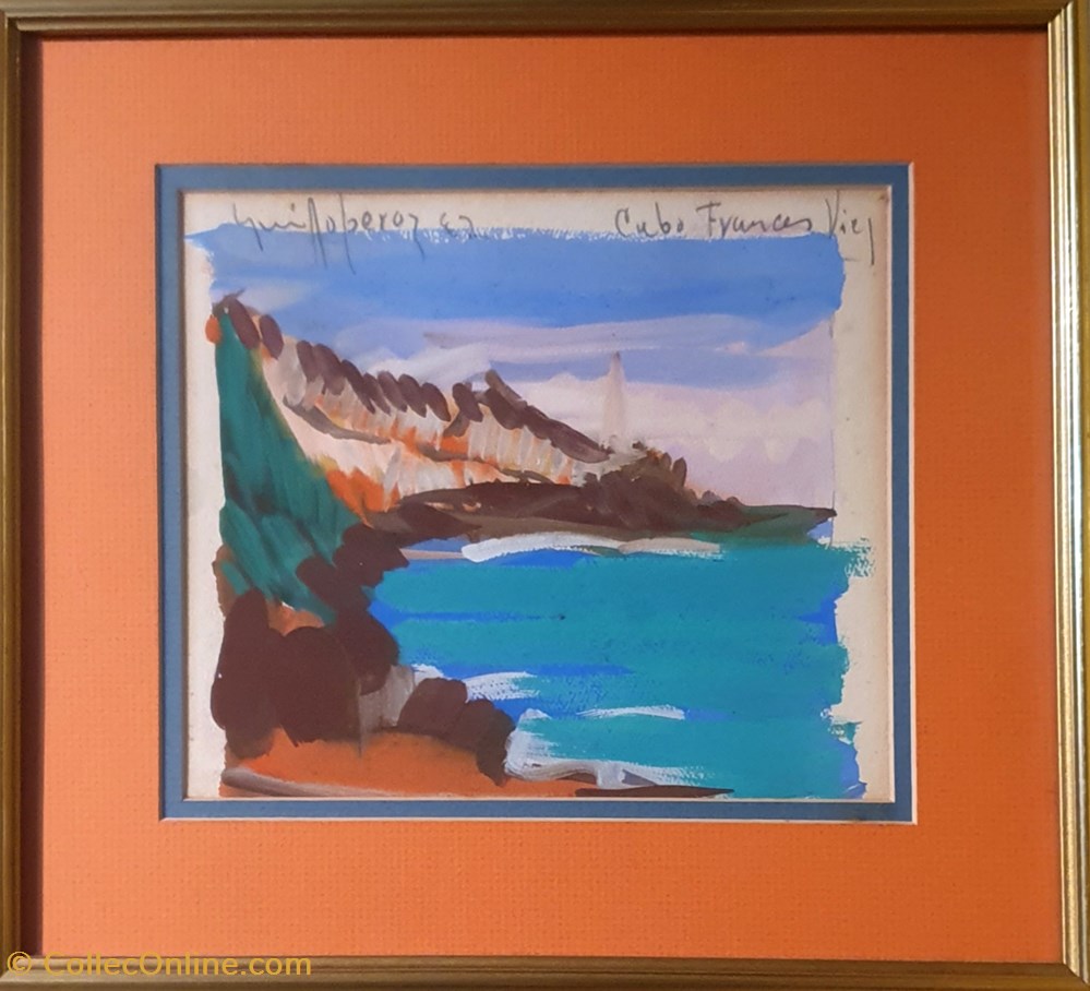 Cabo francés viejo arte antichita dipinti disegni cabo frances viejo