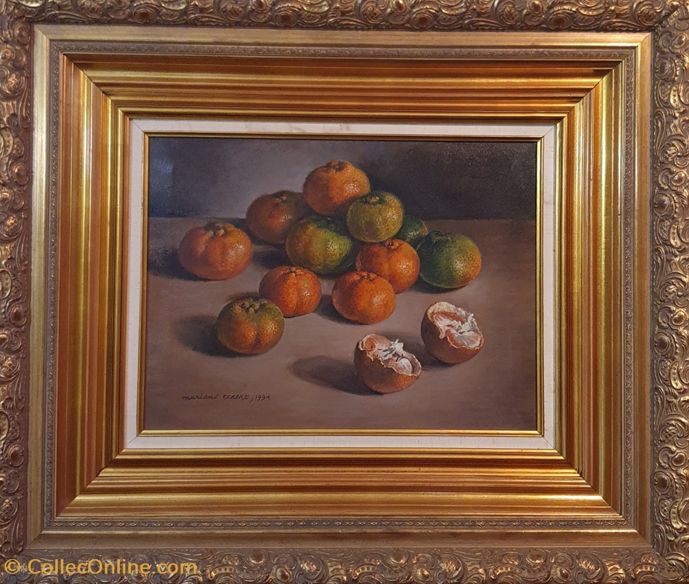 Bodegon (mandarinas) arte antichita dipinti disegni bodegon mandarinas