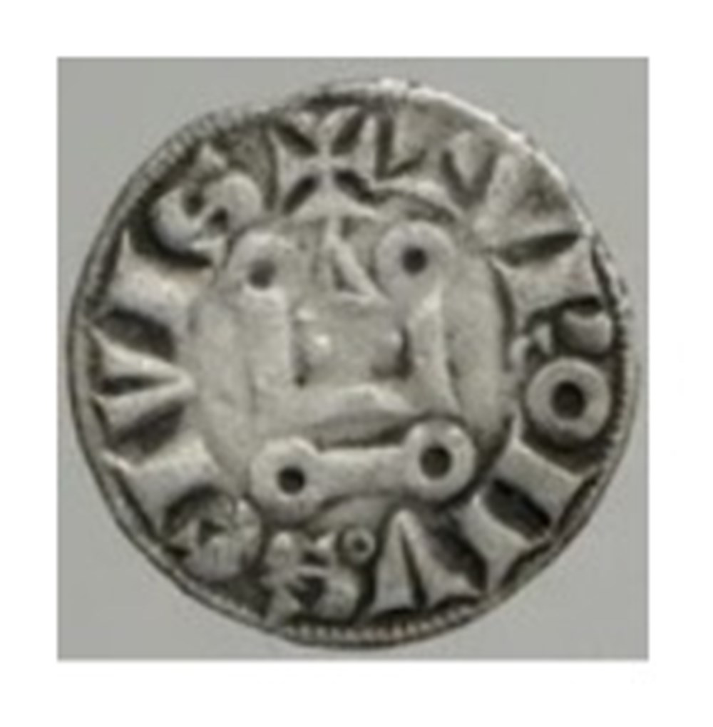 Denier tournois Louis IX monnaies europe medievale a france royales denier tournois louis ix