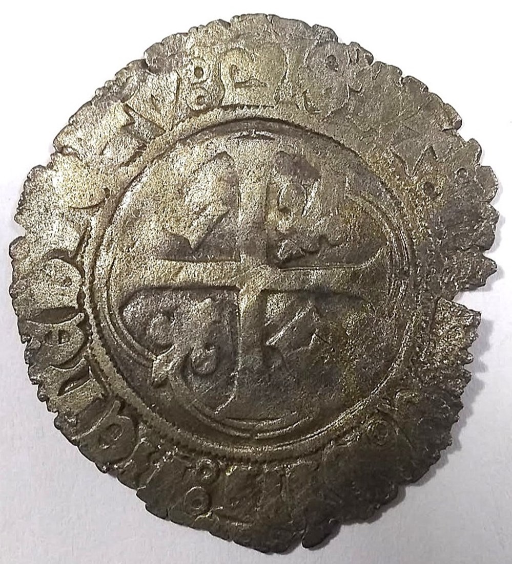 Blanc au briquet, Charles VII (1422 - 1461) coins european medieval to france royal blanc au briquet charles vii 1422 1461