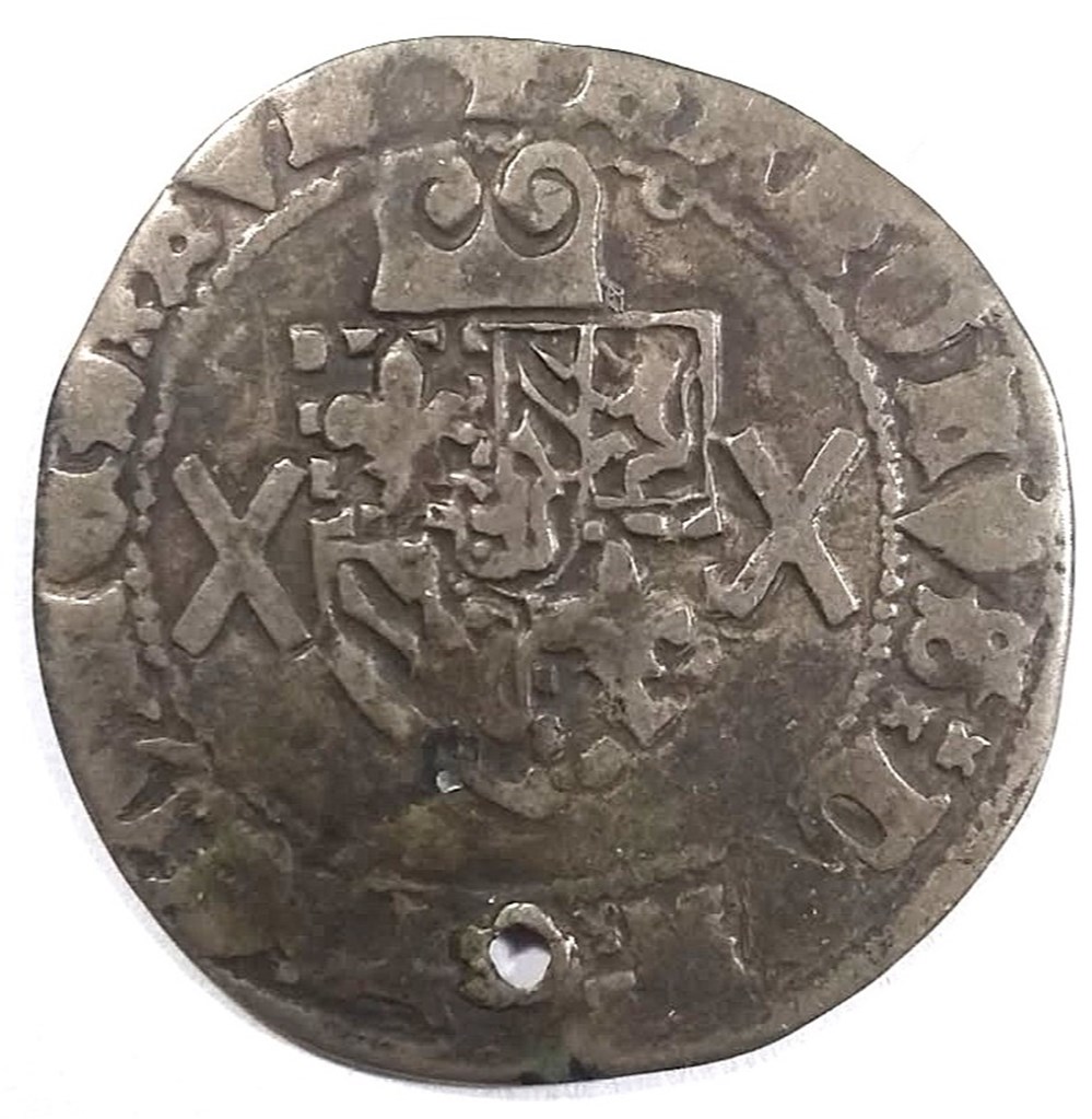 Gros, Charles Duc de Bourgogne (1467 - 1477) coins european medieval to france feudal gros charles duc de bourgogne 1467 1477
