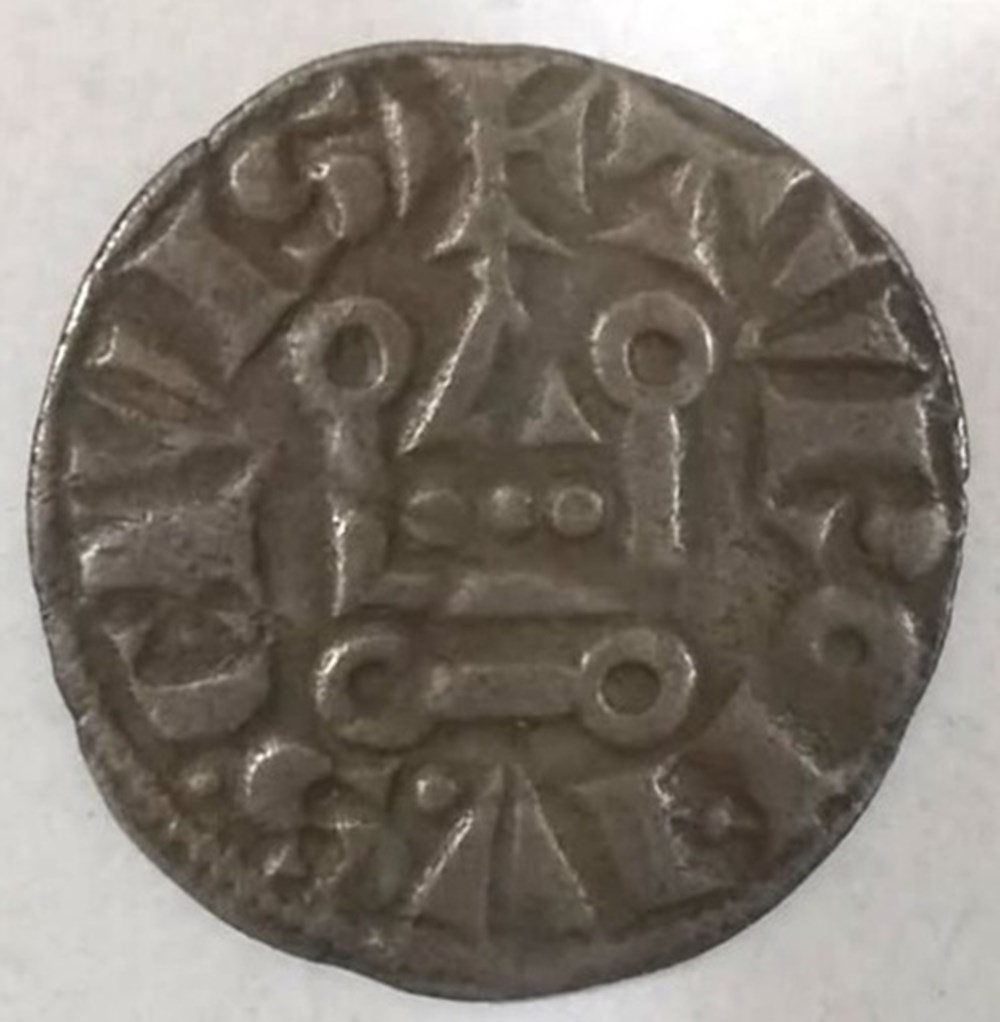 coins european medieval france royal denier tournois louis ix
