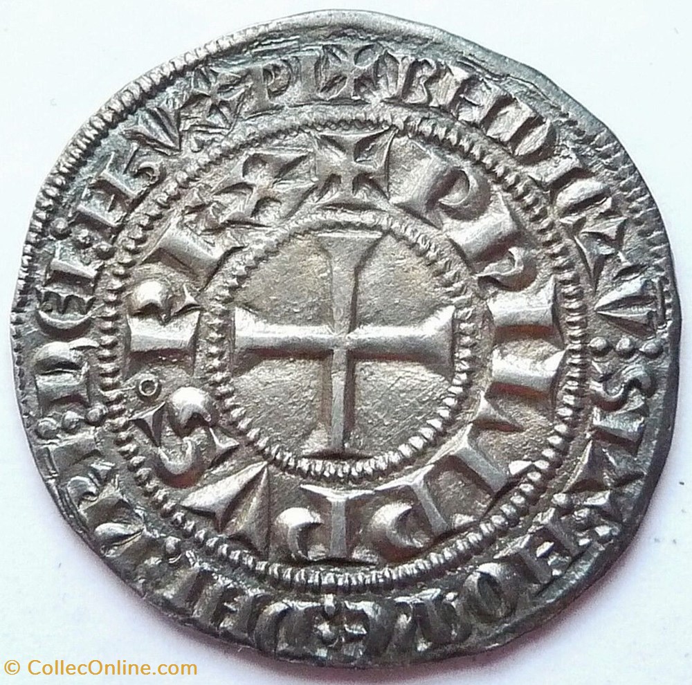 monnaies europe medievale france royales philippe iv le bel gros tournois a o long et au lis