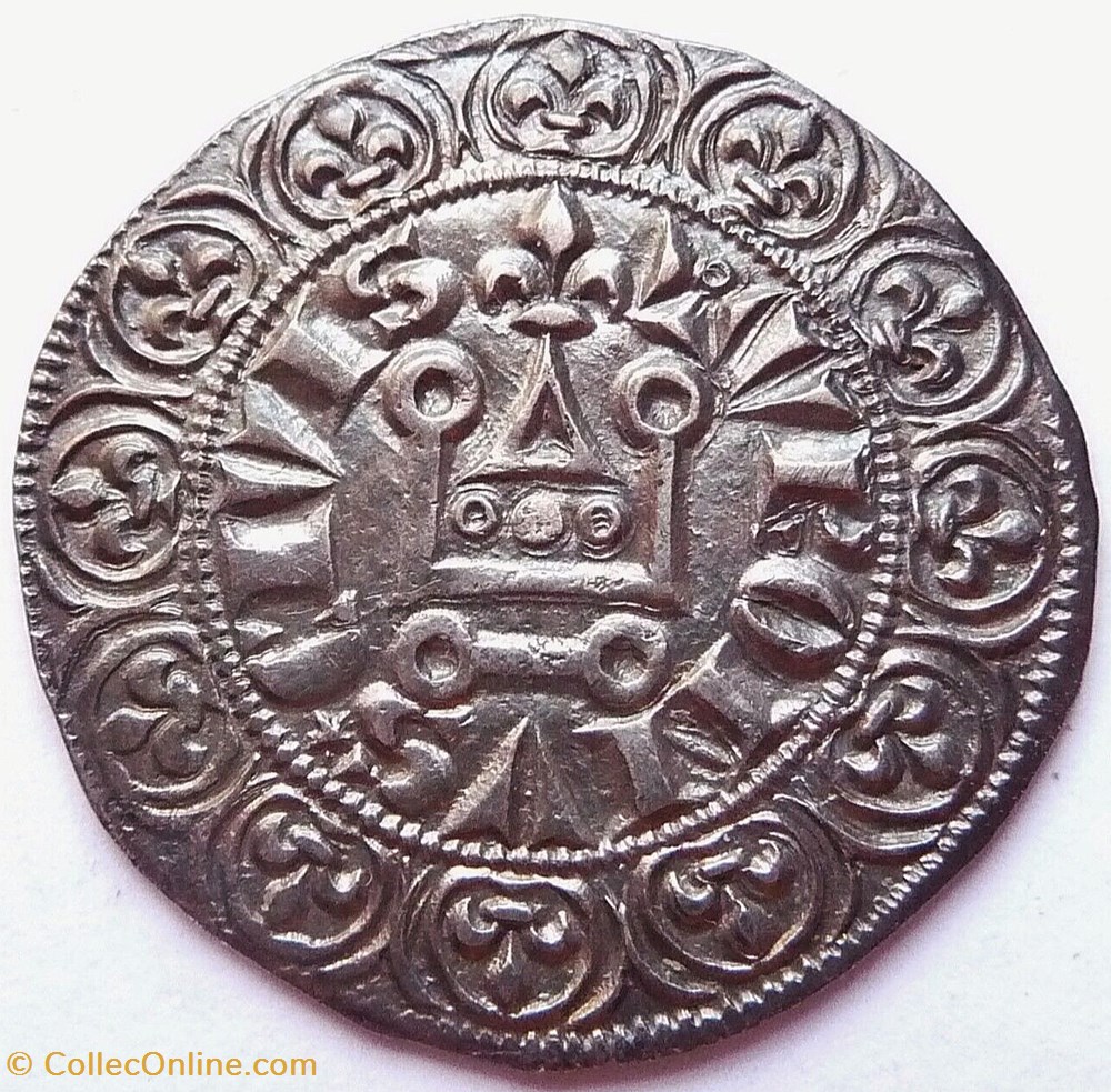 monnaies europe medievale france royales philippe iv le bel gros tournois a o long et au lis
