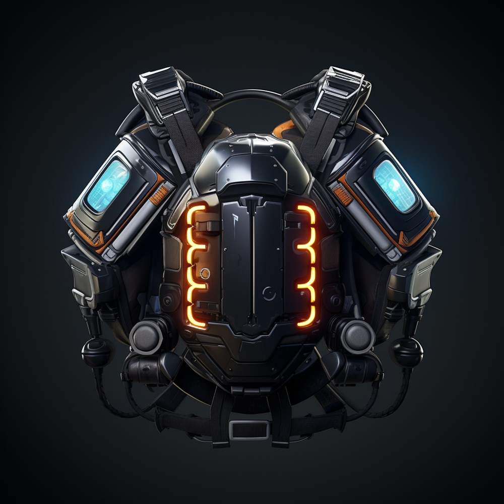 metagellanmidjourney 31492 futuristic jet pack nft style token 2680da6f e7ab 4018 8b51 f6f1d58979fb