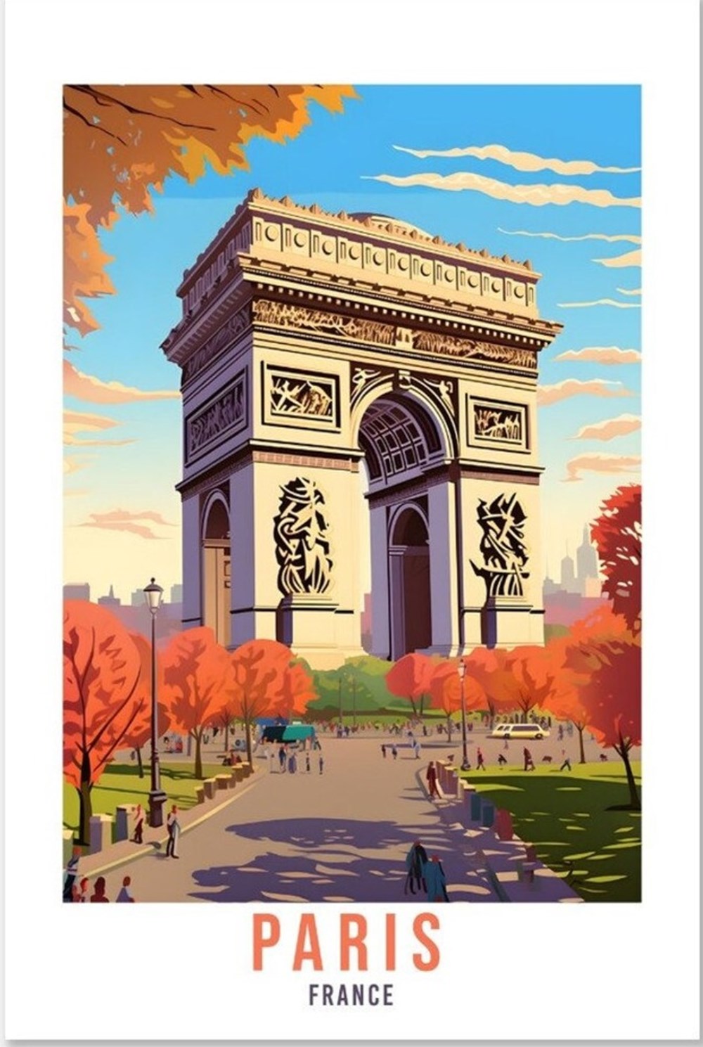 Poster Arc de Triomphe poster arc de triomphe