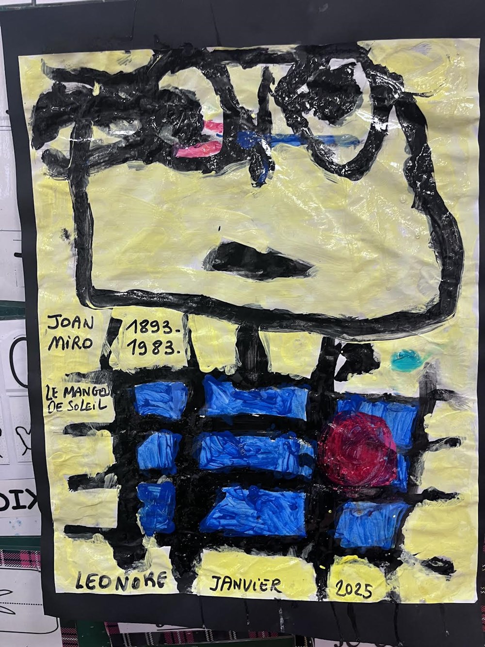 dessin enfant leonore janvier 2025