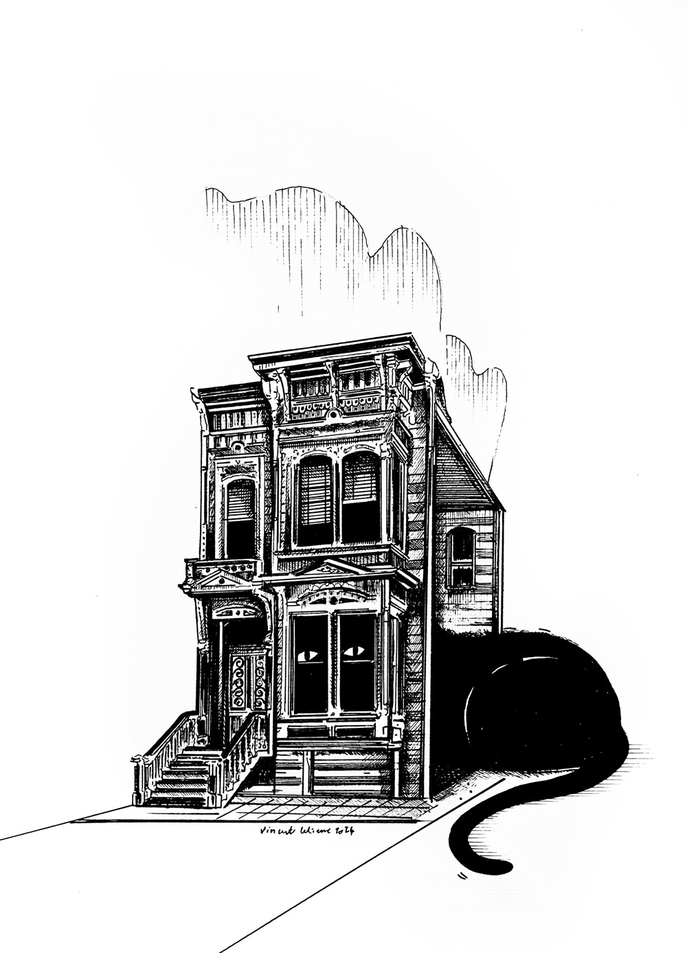 le chat noir vincent lelievre