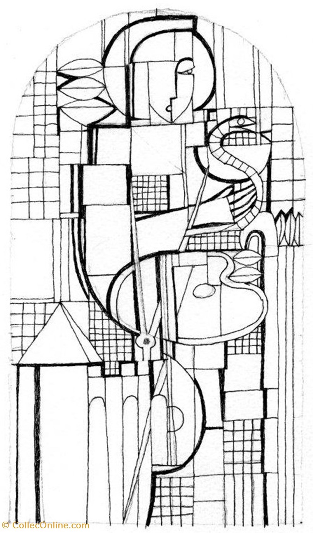 la jeunesse mise sous plomb croquis