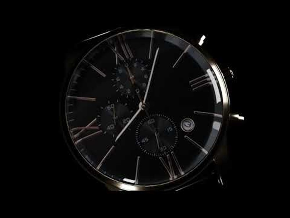 luxury watch ad