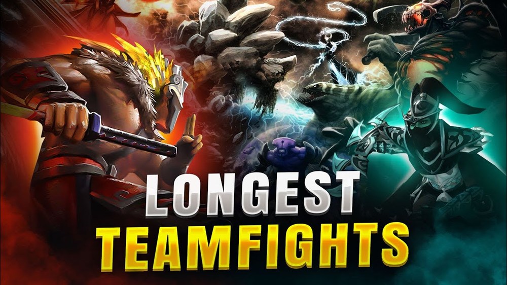 the longest and most intense teamfights in dota 2 history