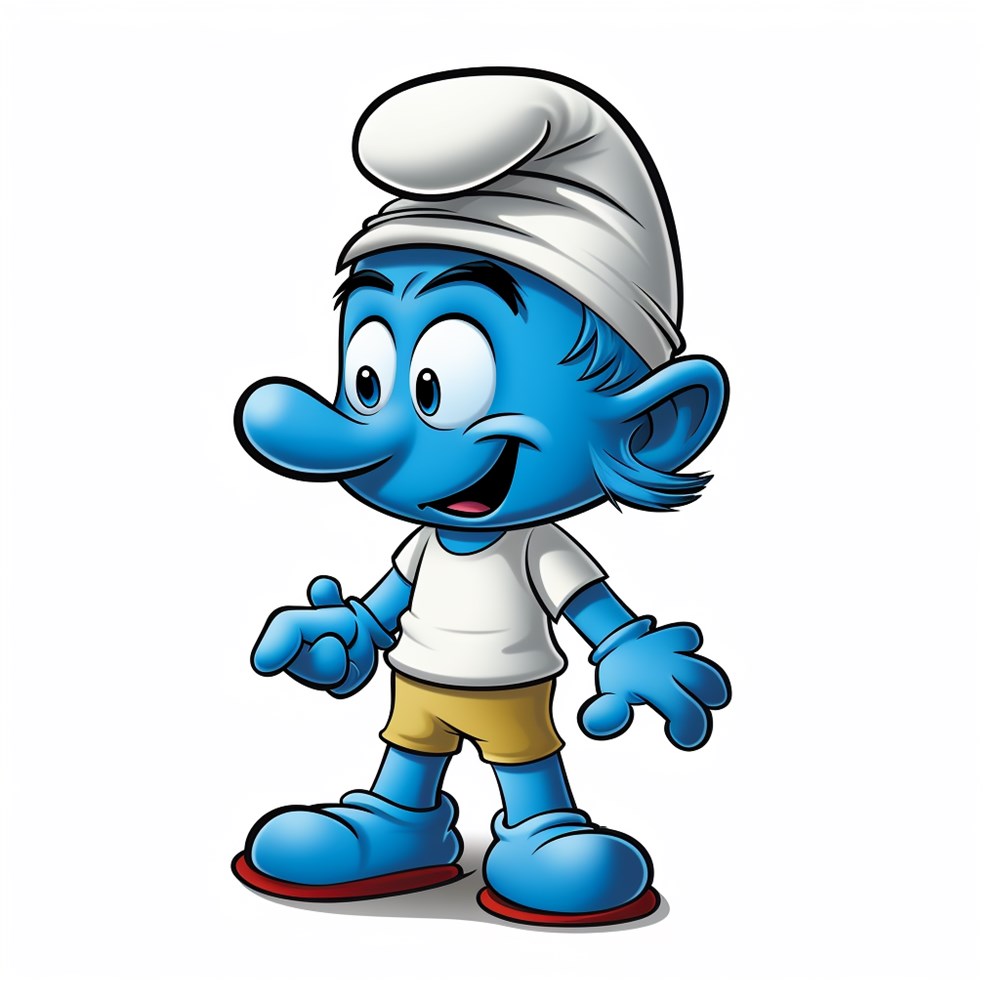 metagellanmidjourney 31492 a smurf comic style full body bf311e9c 2237 450e 9a4b e3662bcd033a