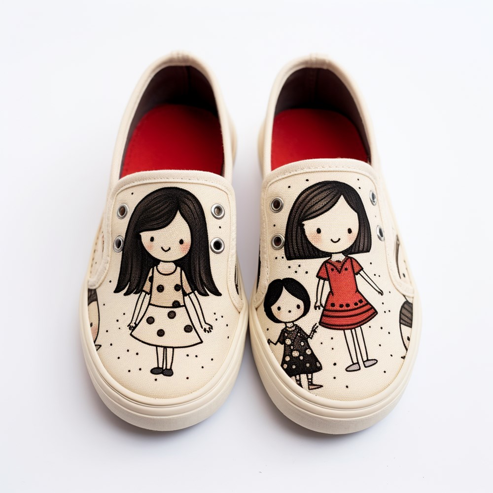 metagellanmidjourney 31492 a pair of shoes a fabric pattern wit 4d5b0ff6 c1ab 49cc 8ab4 5feaf6974526