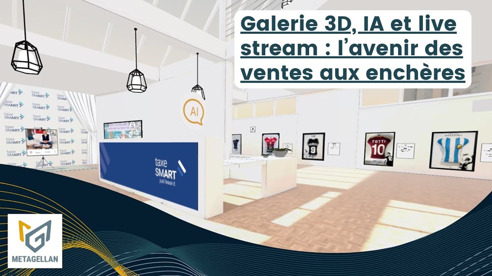 galerie 3d ia et live stream l avenir des ventes aux encheres