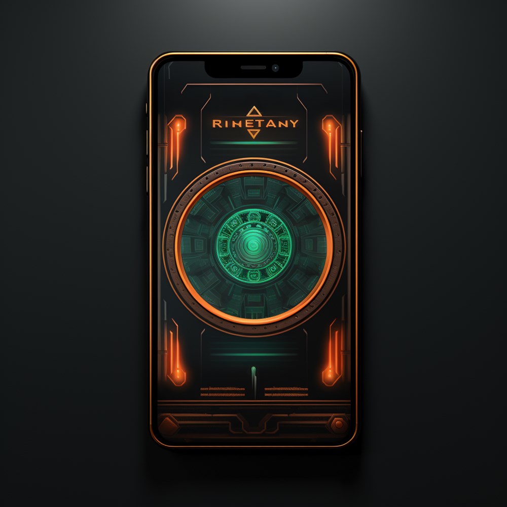 metagellanmidjourney 31492 a phone nft style token black backgr 2e64a19e 44bb 4498 bc34 122335af1b0b