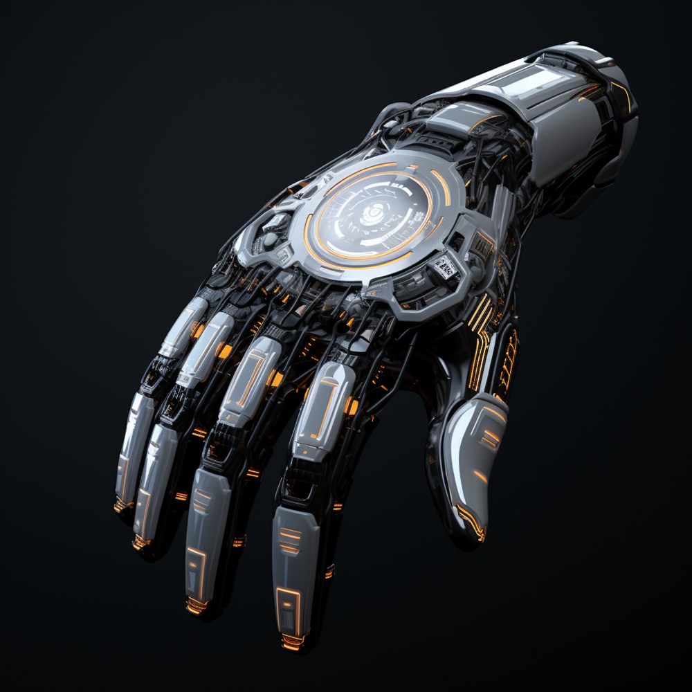 cyborg handgear - right cyborg handgear right