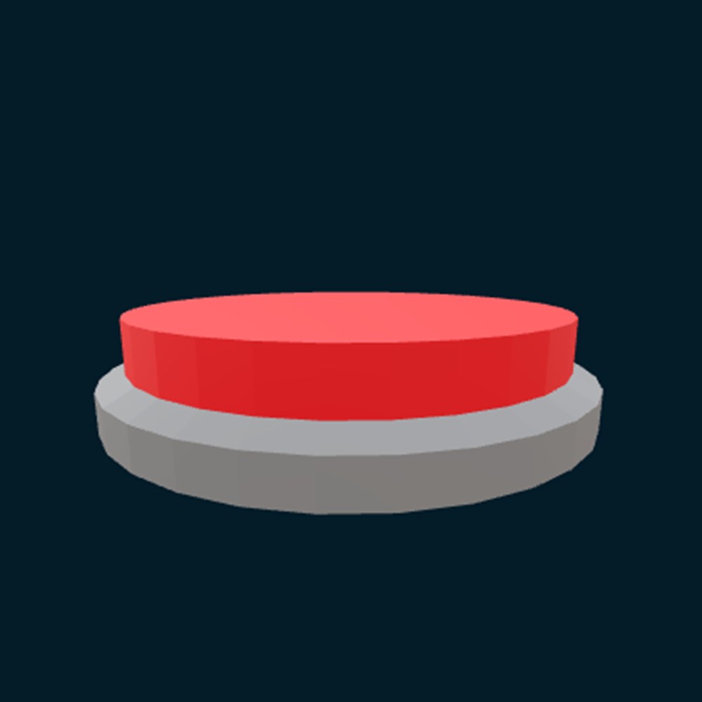 tiny red button