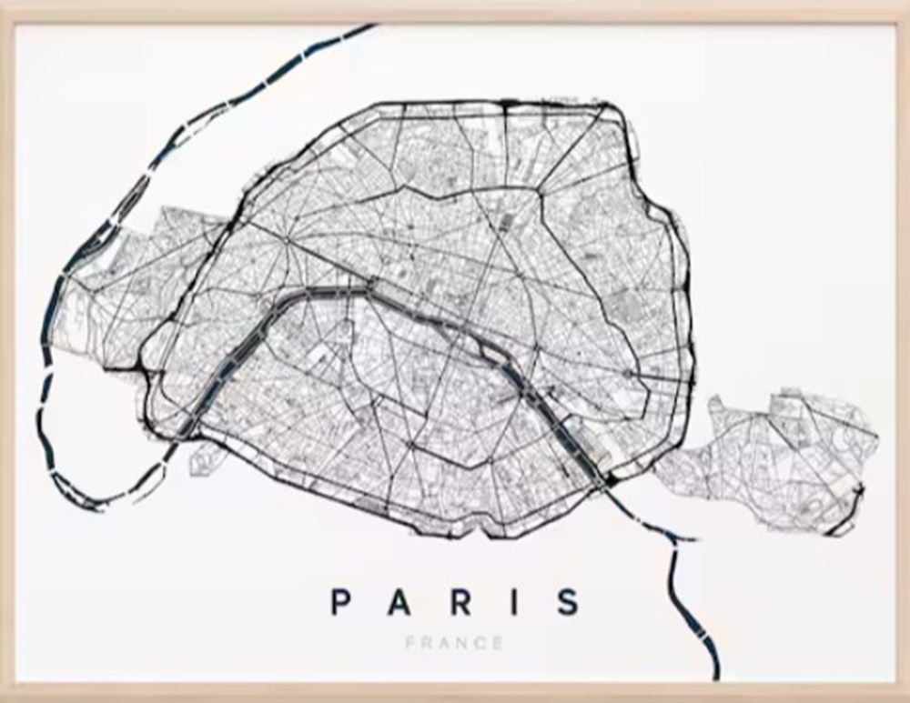 carte paris