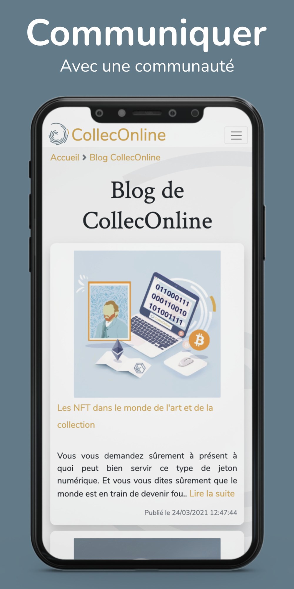 communiquez avec la communaute