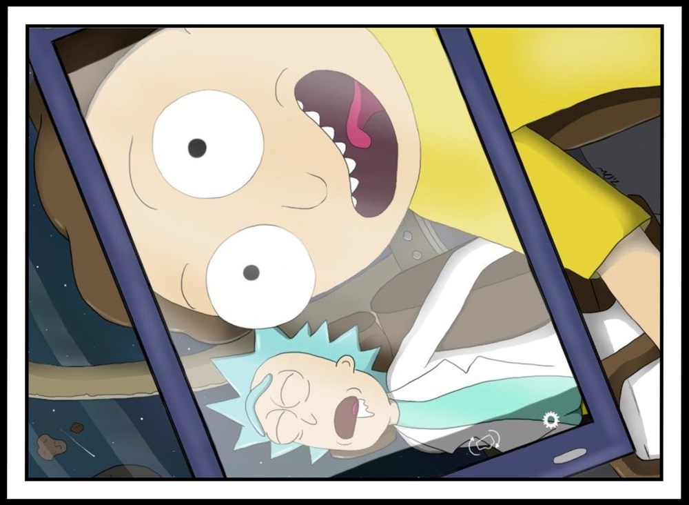 selfie with grandpa rick