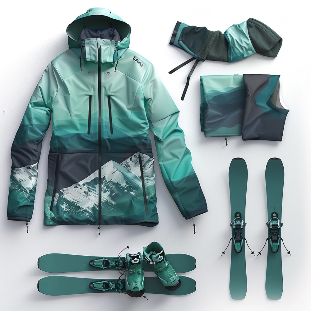 metagellanmidjourney 31492 premium ski attire for man