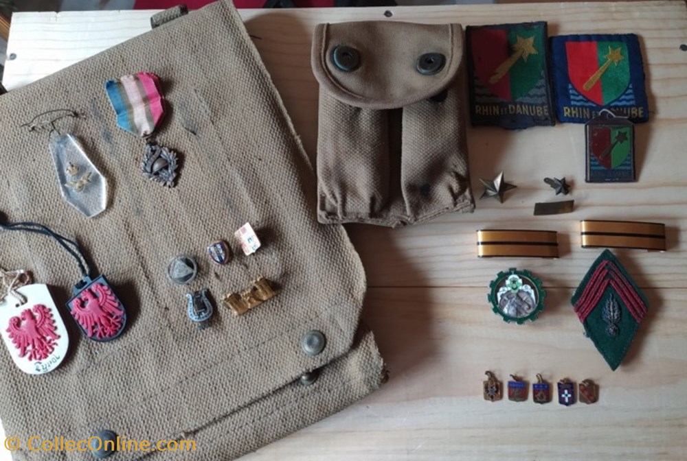 Ensemble Rhin et Danube militaria equipement ensemble rhin et danube
