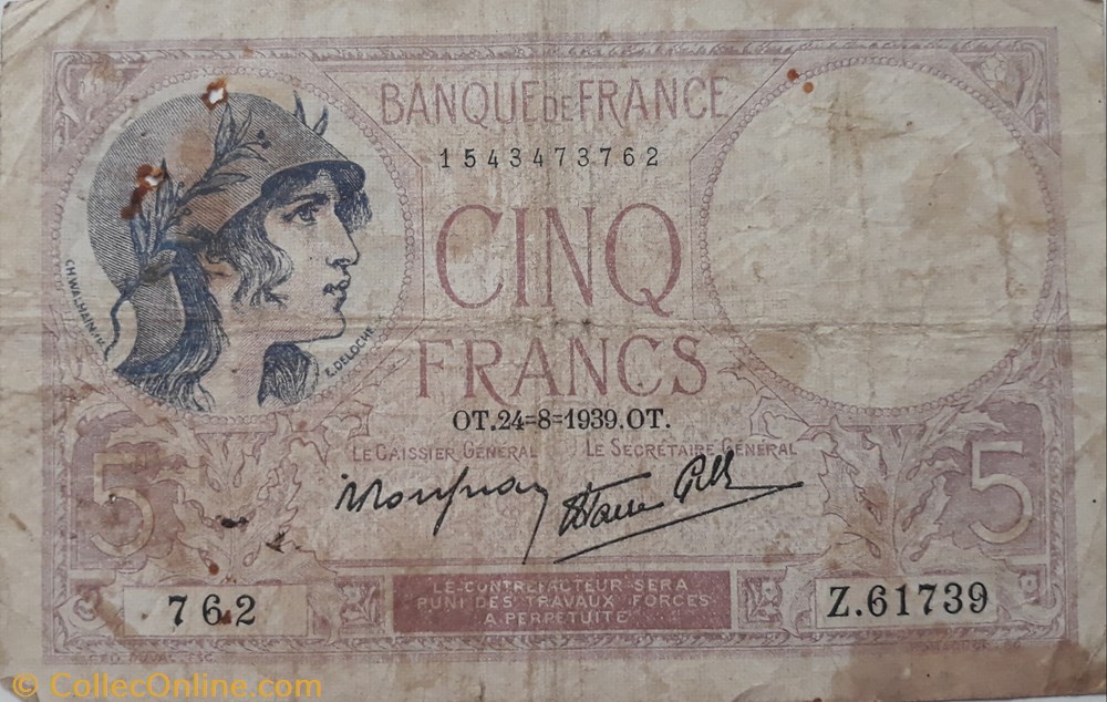 billete europa franca