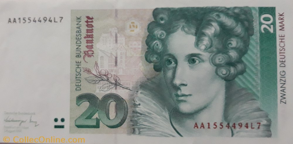 billete europa alemanya