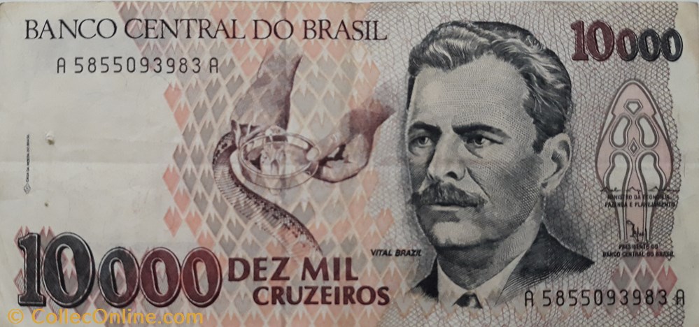 billete america del norte brasil