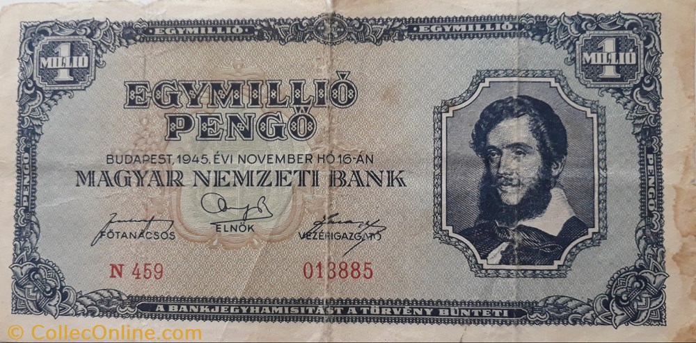 billete europa hongria
