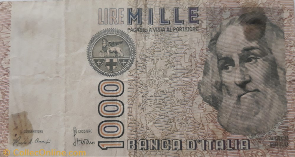 billete europa italia
