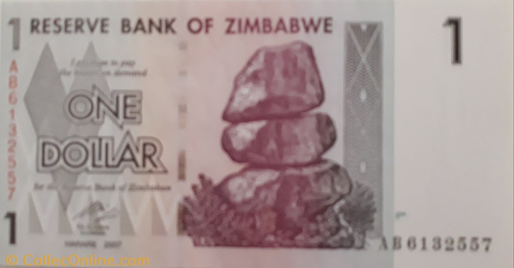 billete africa zimbabwe