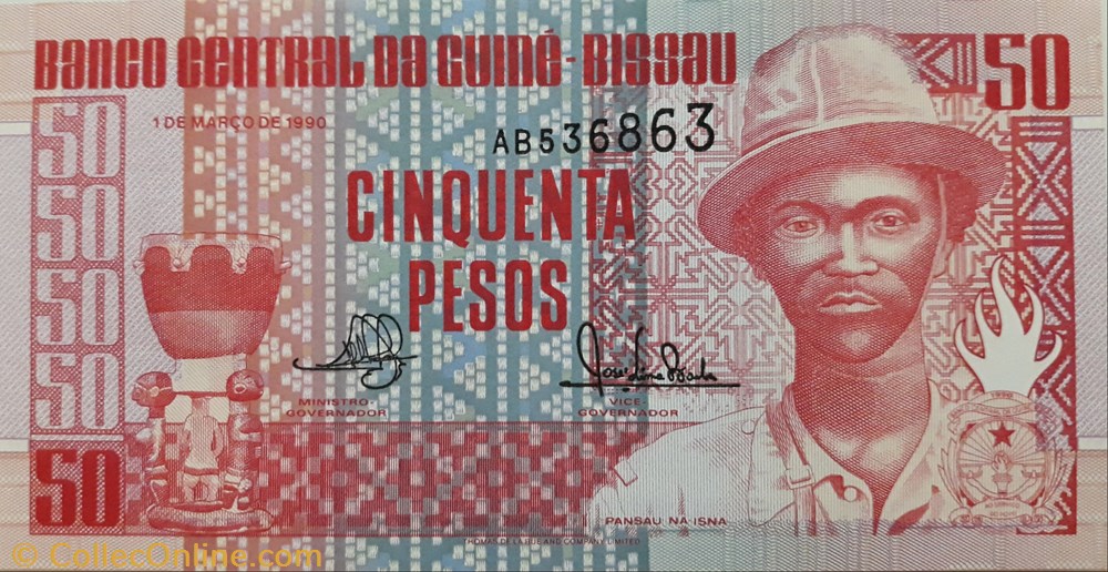 billete africa guinea bissau
