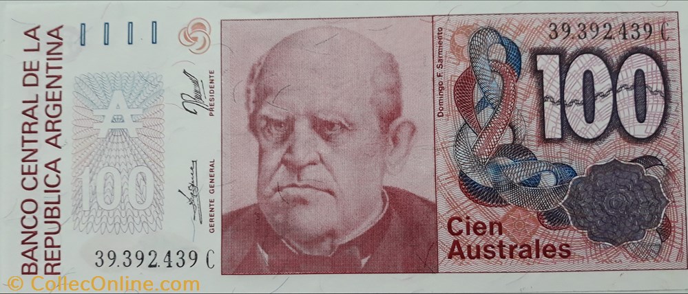 billete america del norte argentina