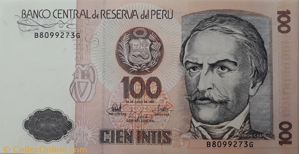 billete america del norte peru