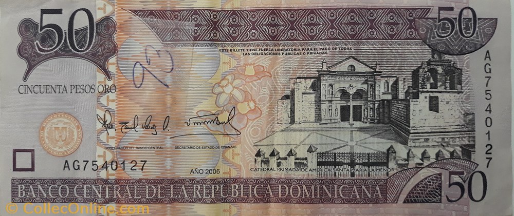 billete america del norte r dominicana