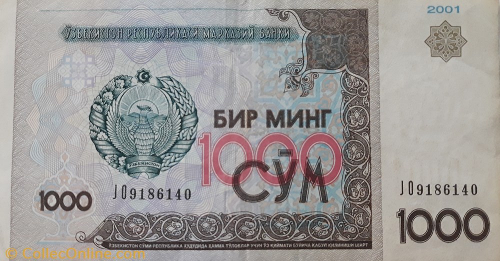billete asium uzbekistan