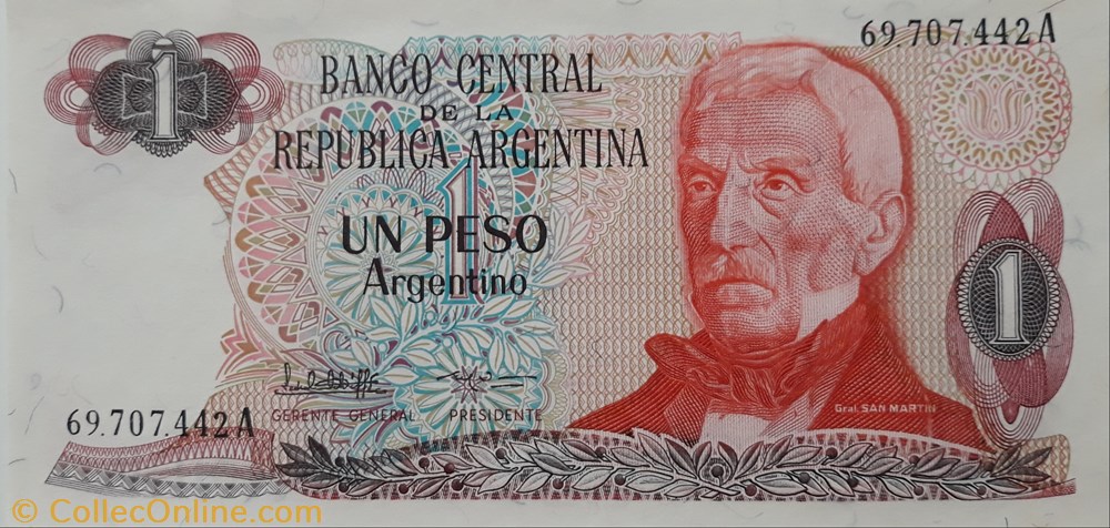 billete america del norte argentina