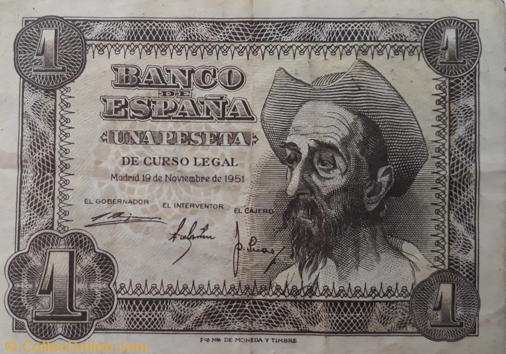 billete 1 peseta