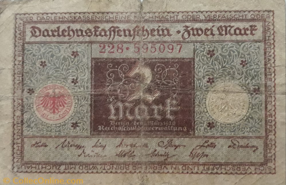 billete europa alemanya