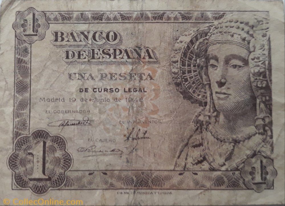billete 1 peseta