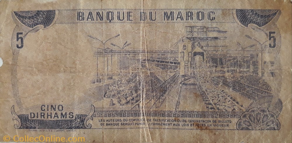 billete africa marroc