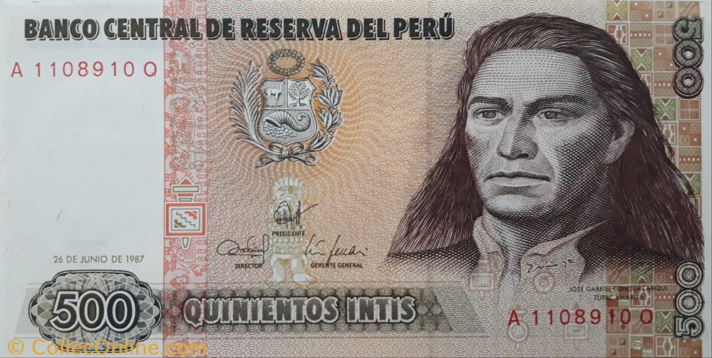 billete america del norte peru