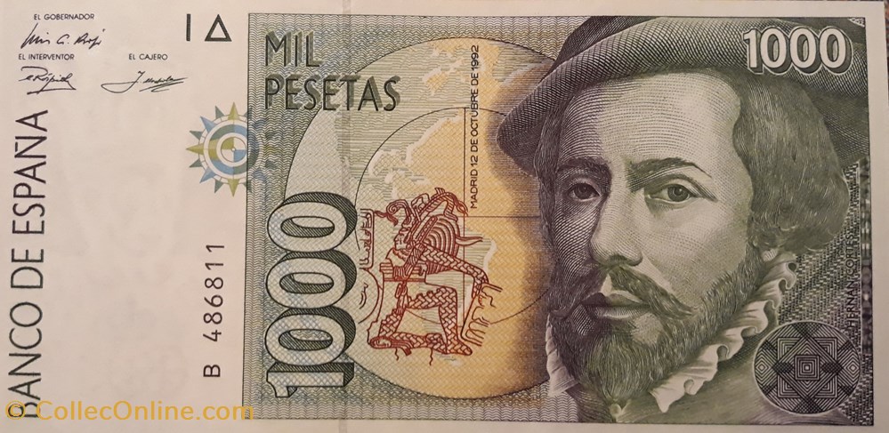 billete 1000 pesetas