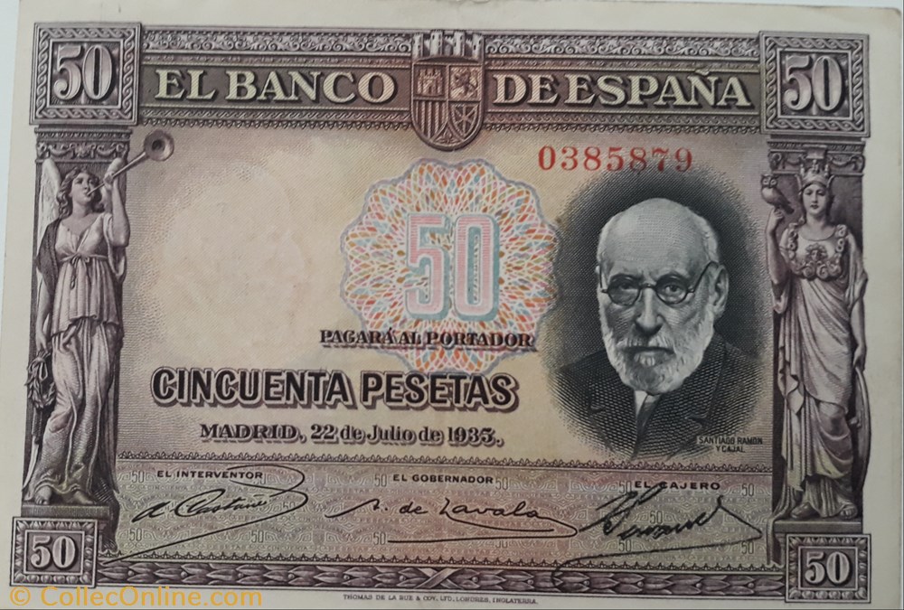 billete 50 pesetas