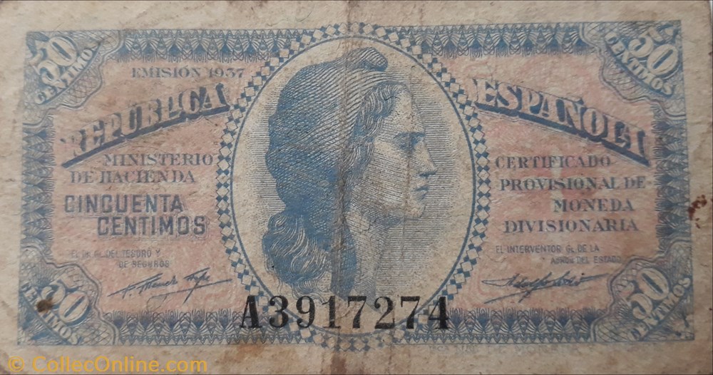 billete 0 50 cts